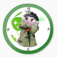 YukaRebornTARO Clock 3b (green).jpg